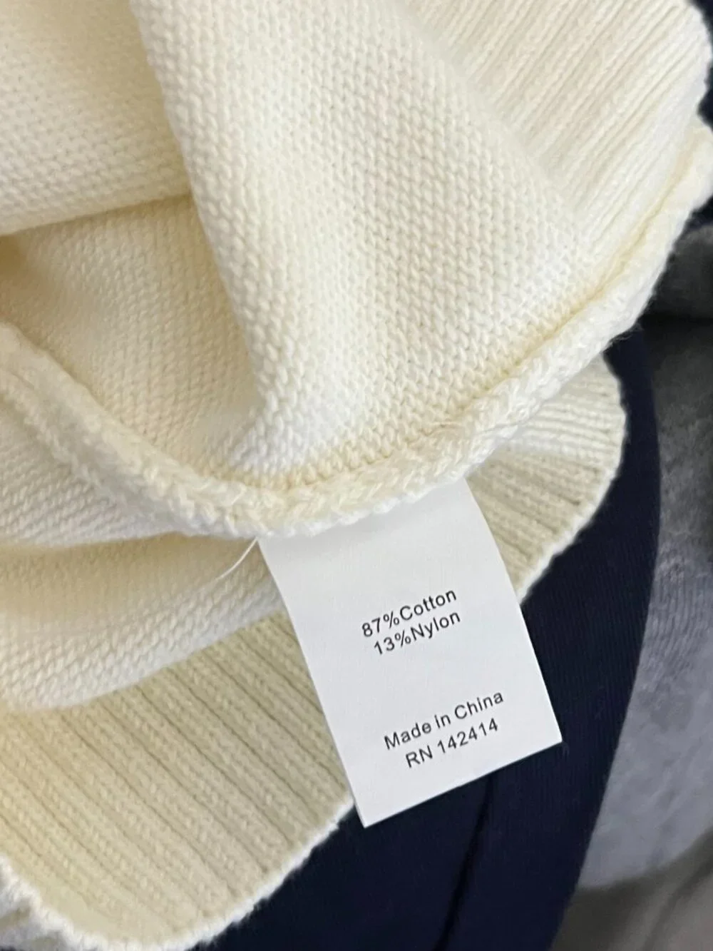 Coco Blanc Cardigan Sweater Girls Size 2 Cream Knit